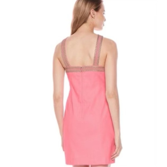 NWT Lilly Pulitzer Ena Stretch Shift Capri Coral - Size 00 - Picture 2 of 10